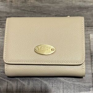 Moncrief Beige Leather Wallet